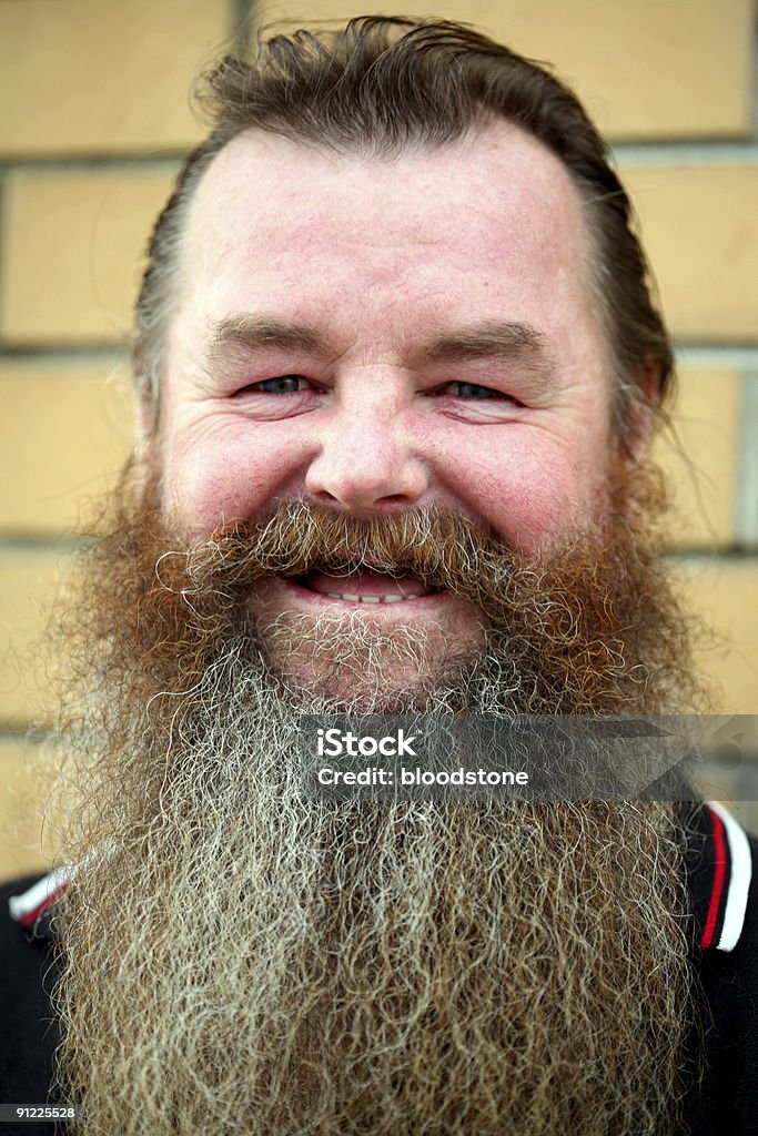 Feliz barba - Foto de stock de Adulto libre de derechos