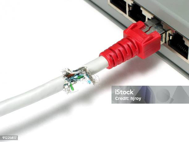 Fuga De Datos Foto de stock y más banco de imágenes de Bloque de conexión - Bloque de conexión, Cable, Cable de ordenador