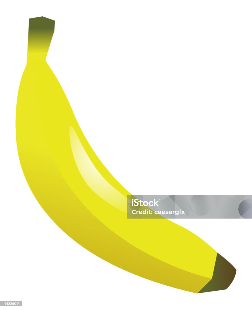 banana - Illustrazione stock royalty-free di Alimentazione sana