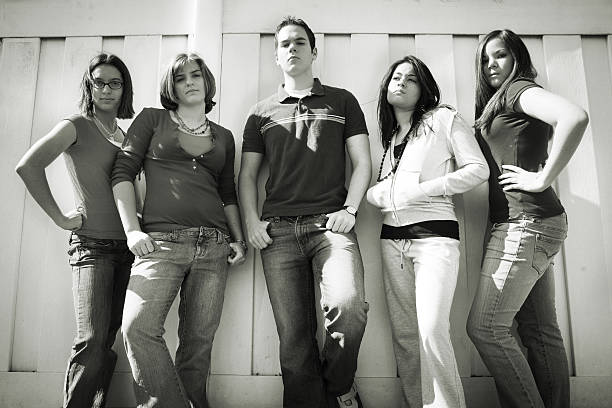 istock Youth culture (b/w) 91226512