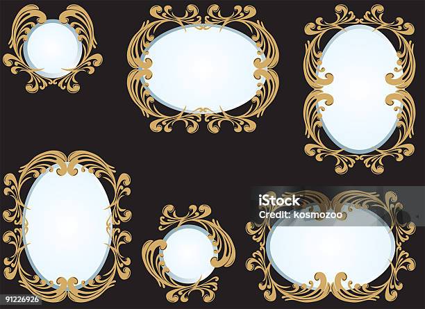 Banner Stock Illustration - Download Image Now - Ellipse, Ornate, Border - Frame