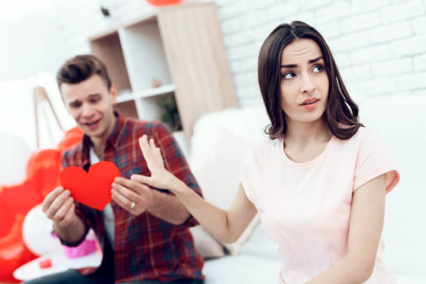 istock The girl refuses her boyfriend. 912270928