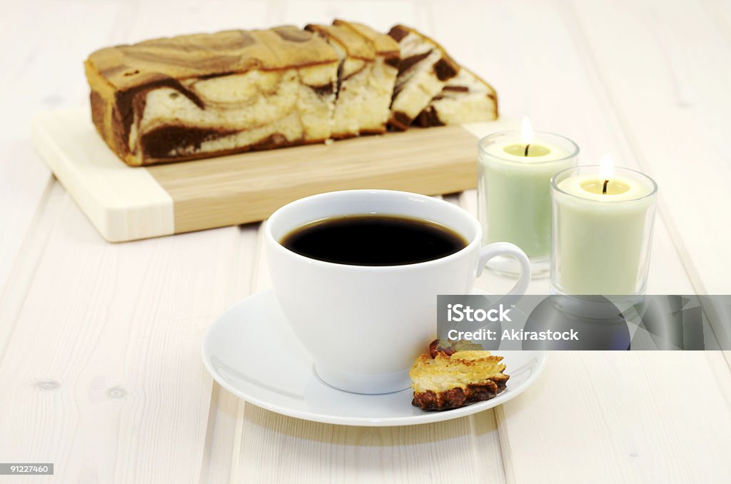 Caffè e torta - Foto stock royalty-free di Assuefazione