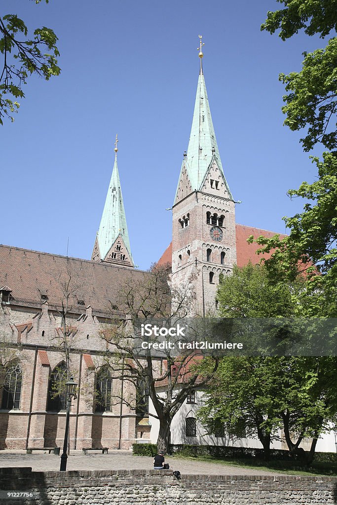Dom di Augusta, Baviera - Foto stock royalty-free di Architettura
