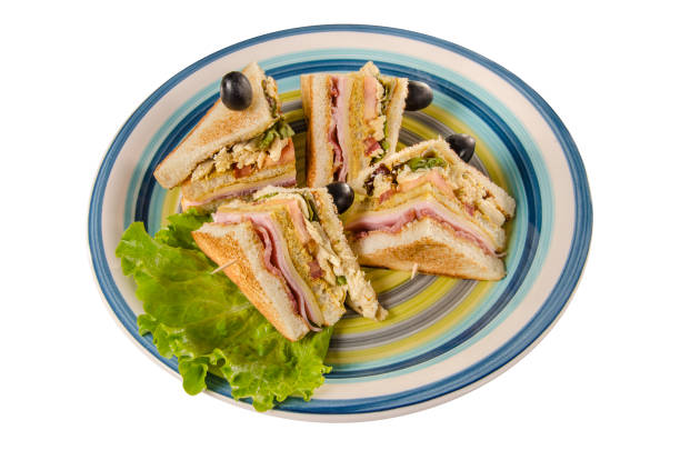istock Club Sandwich with clipping path 912277860