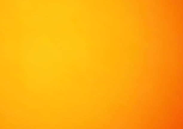 abstrakcyjne pomarańczowe tło, wektor - horyzont lądowy stock illustrations