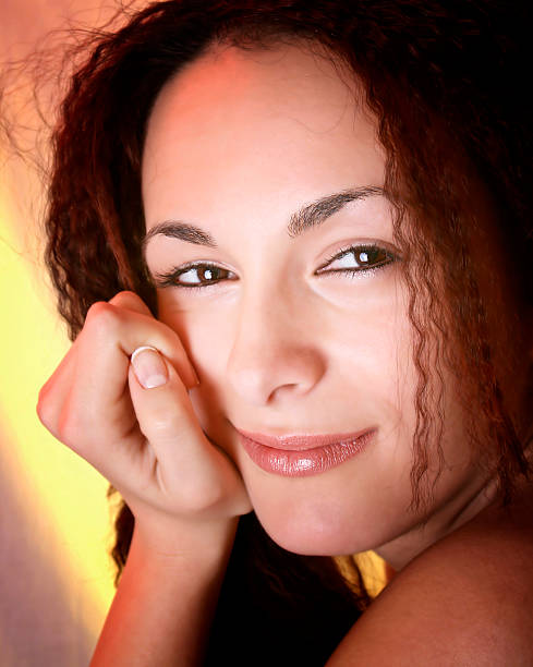 istock Beautiful girl face 91228391