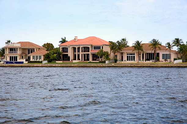 florida immobilien - southern usa house south mansion stock-fotos und bilder