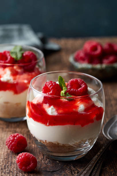 istock Cheesecake dessert in glass 912291516