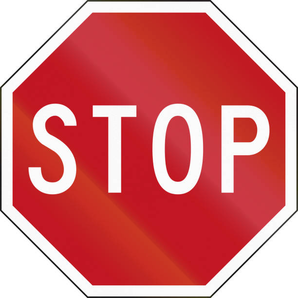 istock New Zealand road sign R2-1 - Stop sign 912291732
