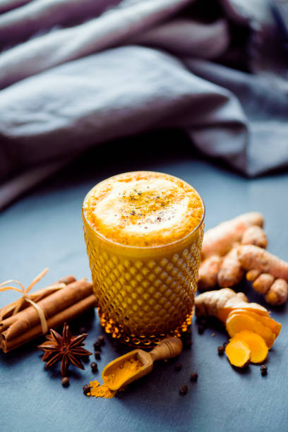istock Golden Milk, Turmeric Latte, Golden Latte 912295248