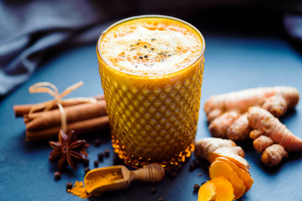 istock Golden Milk, Turmeric Latte, Golden Latte 912295250