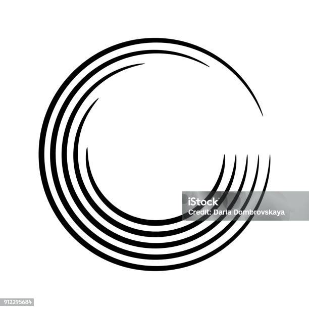 Vector Round Shape Design Round Shape Stock Illustration - Download Image Now - Compact Disc ...