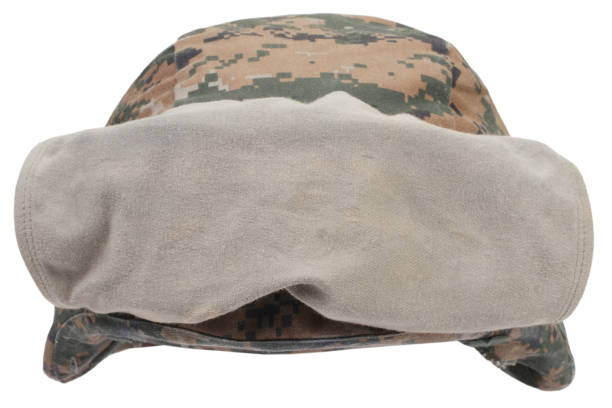 istock kevlar helmet with camouflage cover and protective goggles 912295856