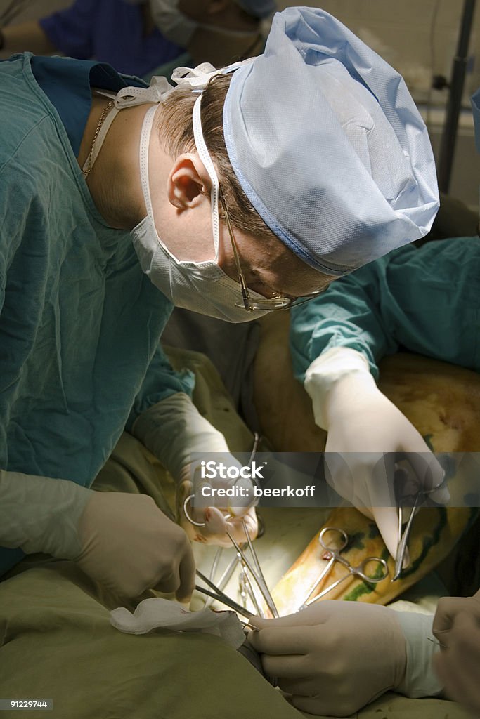Chirurgo che Flebectomia - Foto stock royalty-free di Vasectomia