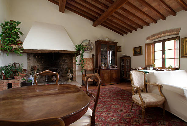 istock Beautiful Country house 91229811