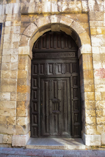 istock Doors to the Temple. Camino de Santiago. Spain 912299088