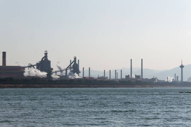 istock Industrial complex in Pohang, South Korea 912299096