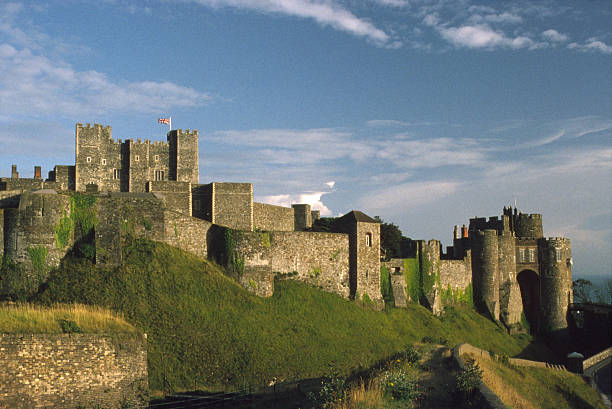 도버 성 - white cliffs of dover dover england kent southeast england 뉴스 사진 이미지