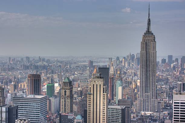 istock Empire State Building and Manhattan Skyline, New York 91230256