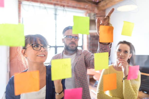 istock Young creative business people meeting at office. 912302674