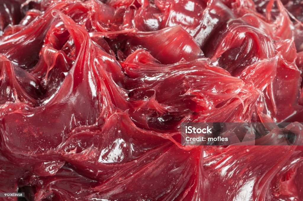 Red Automotive Grease Close-up shot of special grease used in extreme pressure situations Lubrication Stock Photo