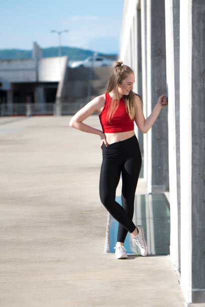 istock Girl standing outdoors 912303534