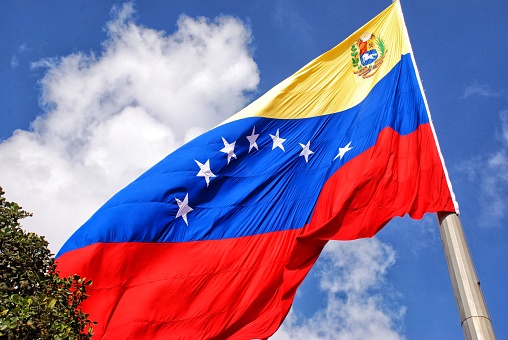 Venezuelan flag. Venezuela
