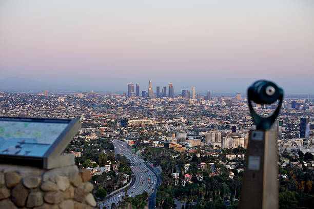 istock View of LA from Hollywood Hills 91230500