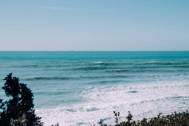 istock Big waves breaking in Mediterranean sea 912310308