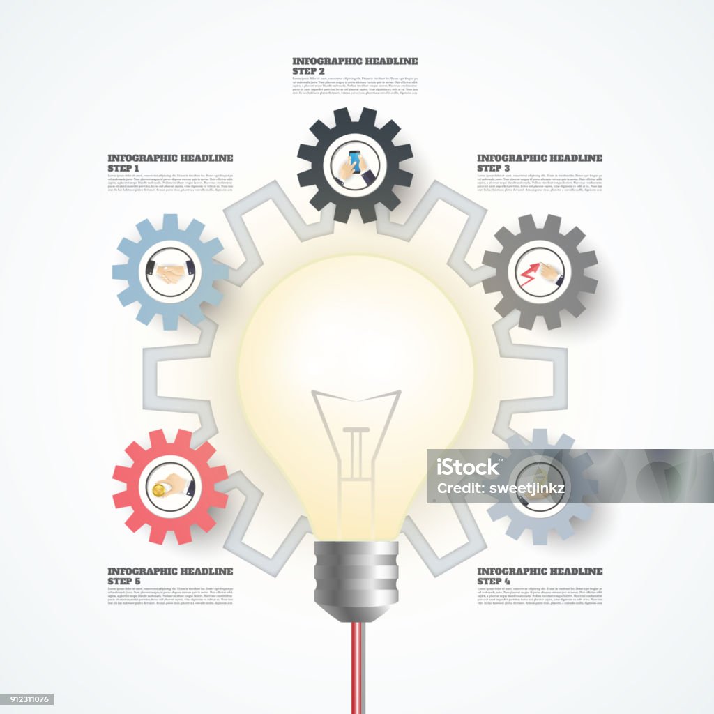 Visualizing A Process Business Data Visualization Process Chart Abstract Elements Of Graph ...