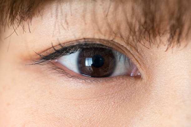 istock Close-up of young woman's eye 912326744