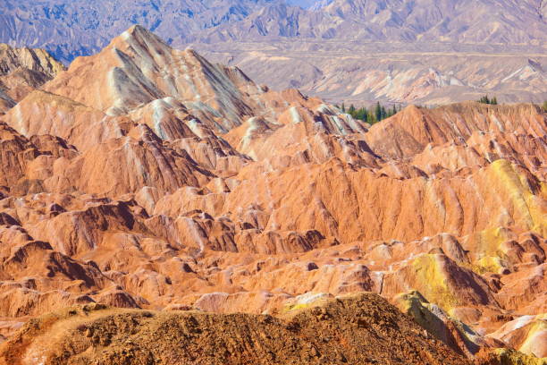istock Zhangye Danxia Geological park scenery 912327786