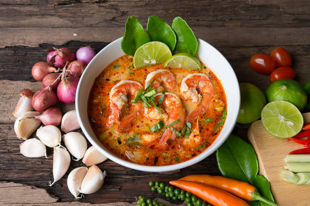 istock Tom Yum Kung Traditional food 912333082