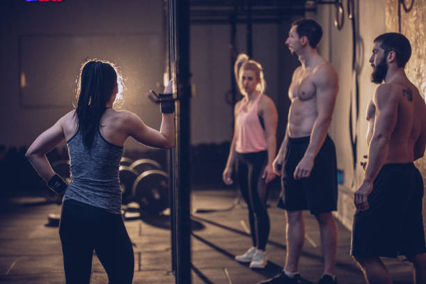 istock Friends in a Gym 912345280