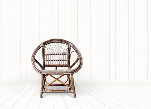 istock old chair on white wooden wall 912349548