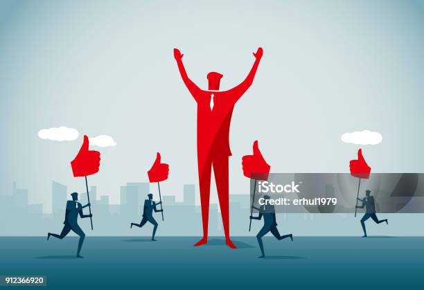 Leadership Stock Illustration - Download Image Now - Adulation, Manager, Leadership