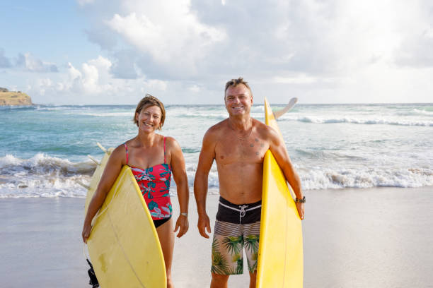 istock Australian Mature Age Surfing Couple 912381618