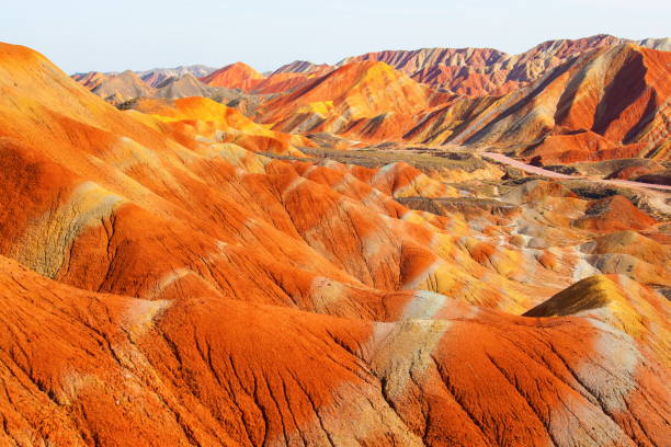 istock Zhangye Danxia Geological park scenery 912388394