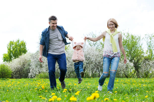 istock Happy family outdoors 912388794