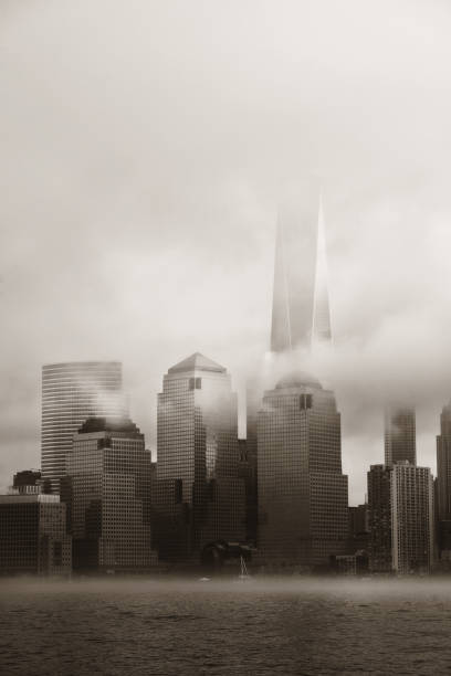 istock New York City downtown fog 912389322