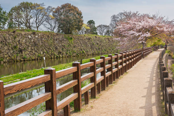 Idyllic landscape of Japan