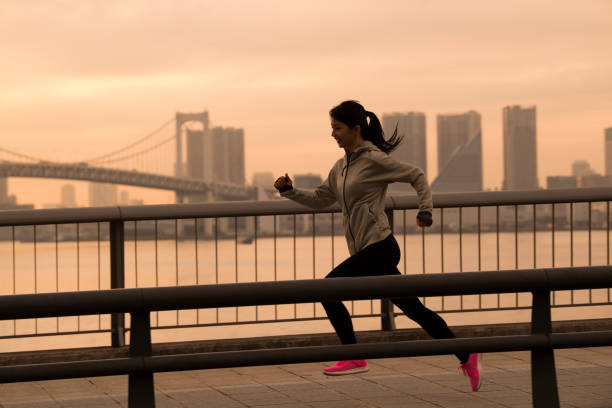istock A woman who is running hard. 912392962