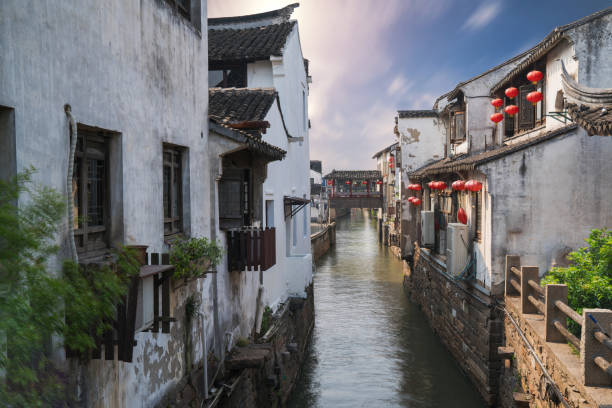 istock ancient town scenery in Suzhou China 912397162