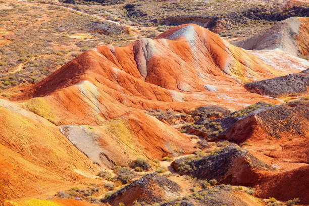 istock Zhangye Danxia Geological park scenery 912397438
