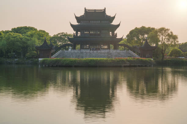 istock ancient town scenery in Suzhou China 912400472