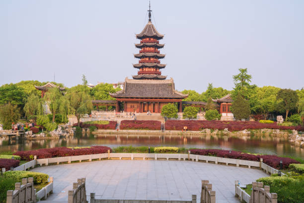 istock ancient town scenery in Suzhou China 912404740