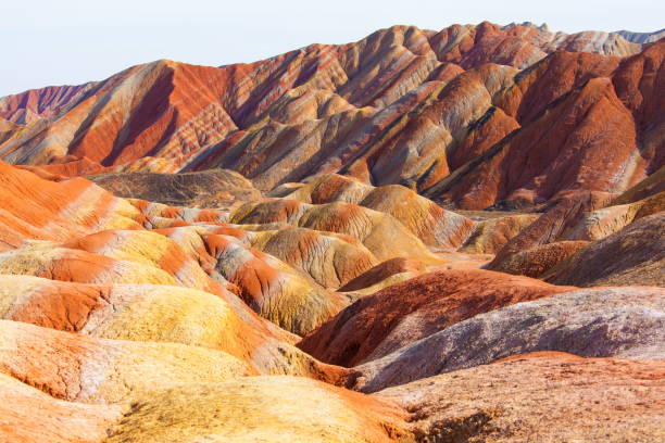 istock Zhangye Danxia Geological park scenery 912405252