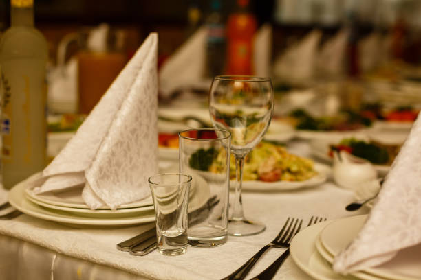 istock Party meals on the table banquet table 912405290