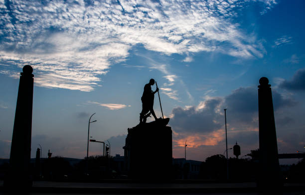 istock gandhi Statue at Trplicane Chennai 912405296
